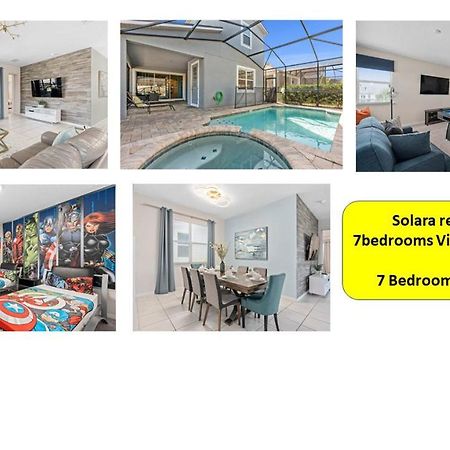 Modern Solara Villa With Pool, 7Bd Kissimmee Buitenkant foto