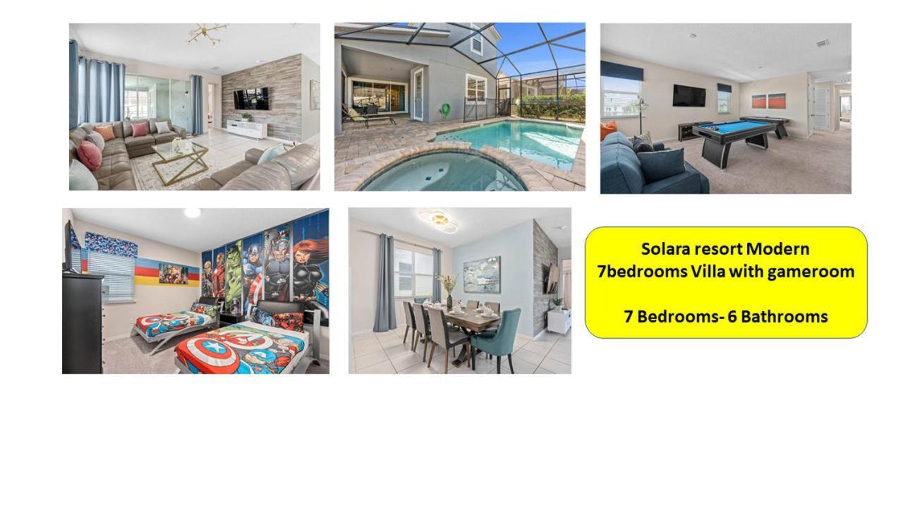Modern Solara Villa With Pool, 7Bd Kissimmee Buitenkant foto